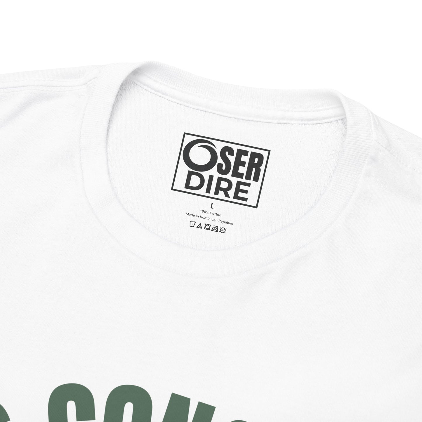 T-Shirt Blanc "Tes conseils tu peux te torcher avec"
